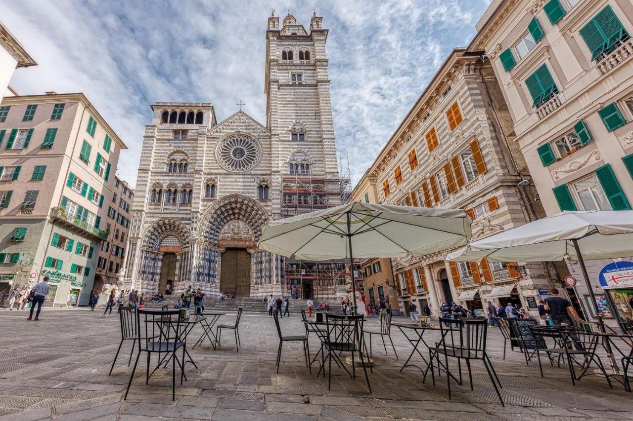 Casaviva - Grazioso Mini-Appartamento Nel Cuore Di Genova Exteriör bild